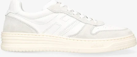 Mens Beige Comb H630 Allacciato Logo-Embossed Low-Top Leather Trainers Eur 45 / 11 Uk Men