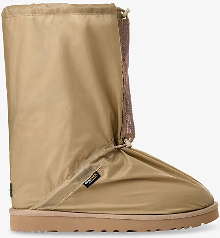 Mens Beige Ugg x Reese Cooper Classic Mini Woven Boots Eur 42 / 8 Uk Men