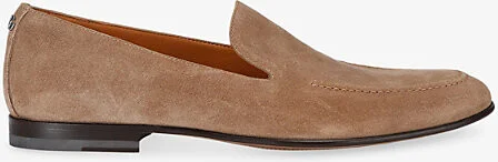 Mens Beige Vivaldi Suede Loafers Eur 46 / 12 Uk Men