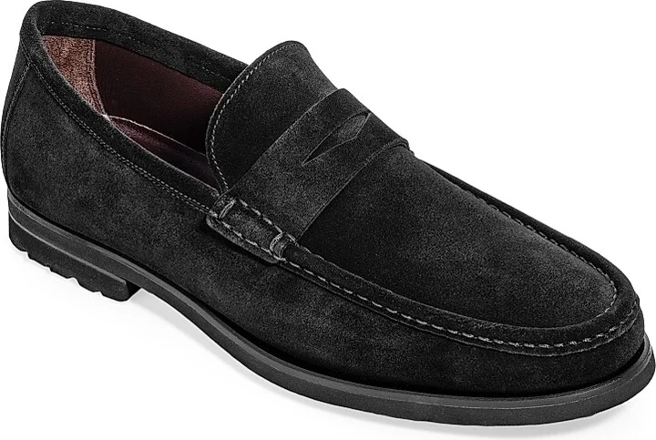 Men's Belfast Suede Loafers - Nero Suede - Size 7.5 - Image 2