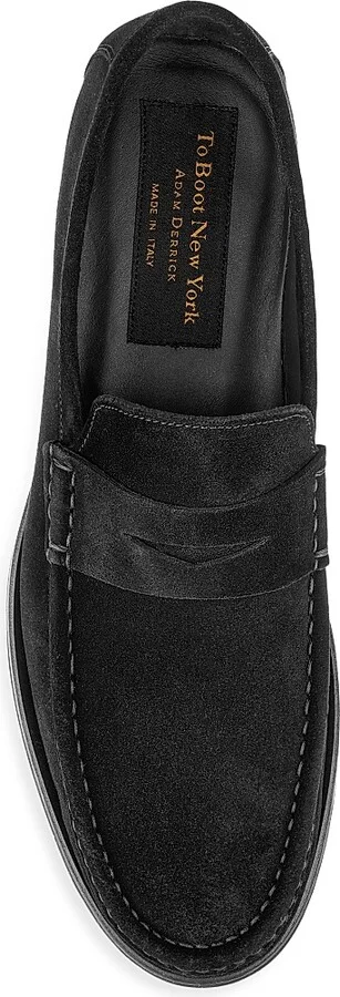 Men's Belfast Suede Loafers - Nero Suede - Size 7.5 - Image 3