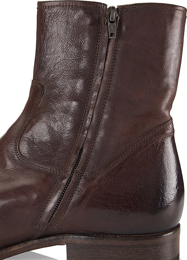 Men's Belvedere Leather Boots - Moro - Size 7 - Image 6