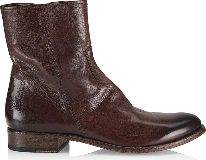 Men's Belvedere Leather Boots - Moro - Size 7
