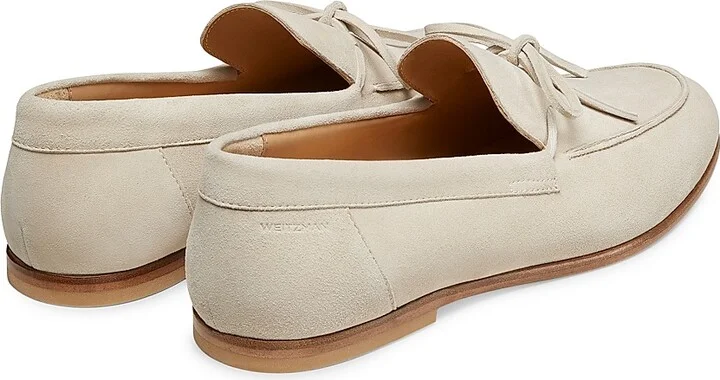 Men's Bennett Suede Loafers - Beige - Size 10 - Image 3