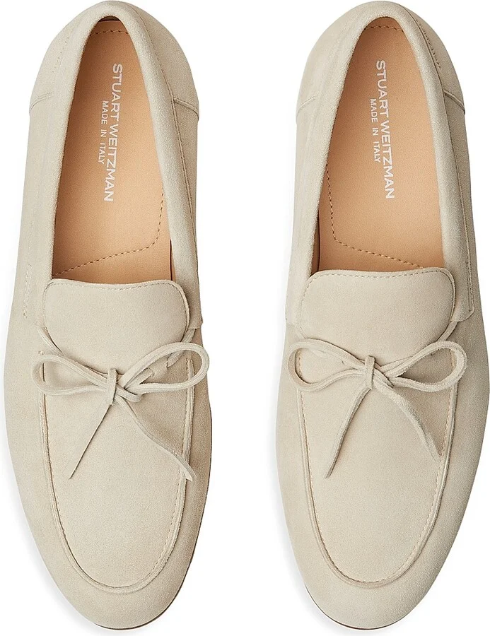 Men's Bennett Suede Loafers - Beige - Size 10 - Image 4