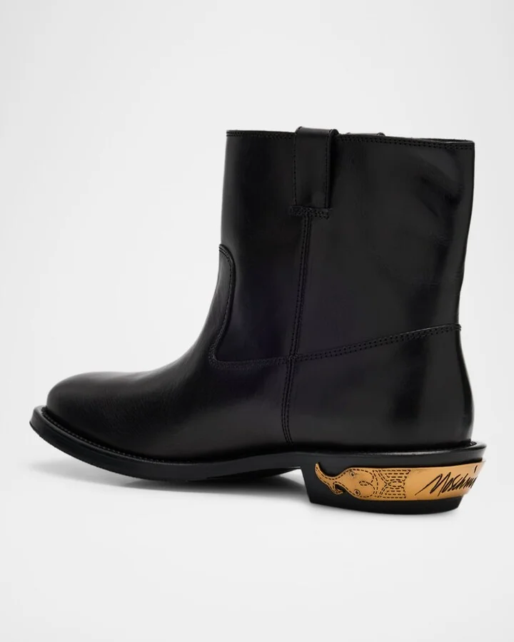 Men's Berlin Leather Ankle Boots - Image 2