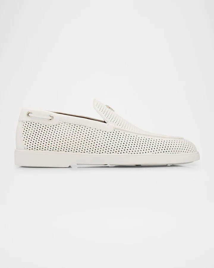 Men's Berth 10 Perforated Leather Loafers