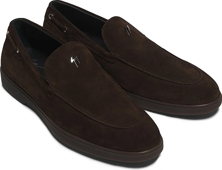 Men's Berth Suede Loafers - Brown Velvet - Size 7 - Image 4