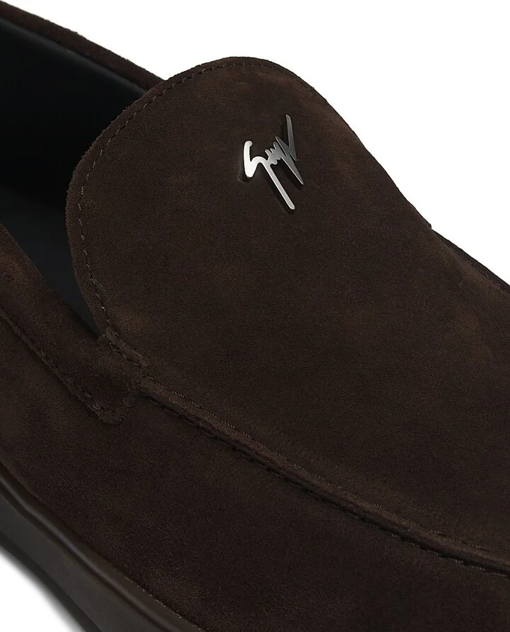 Men's Berth Suede Loafers - Brown Velvet - Size 7 - Image 5
