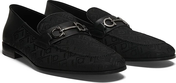 Men's Biarritz Moccassin Loafers - Logo Nero Lucido - Size 7.5 - Image 2