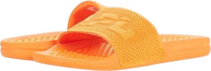 Men's Big Logo Techloom Slide In Orange