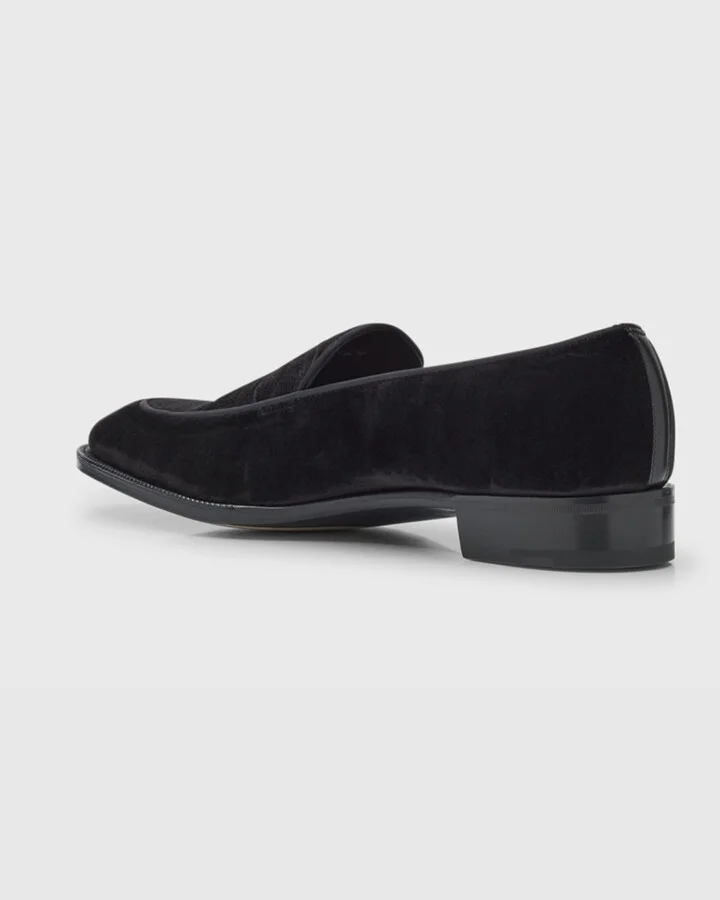 Men's Bill Velvet Penny Loafers - Image 4