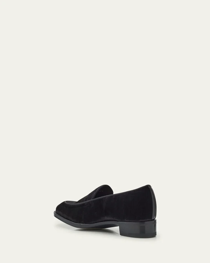 Men's Bill Velvet Penny Loafers - Image 4