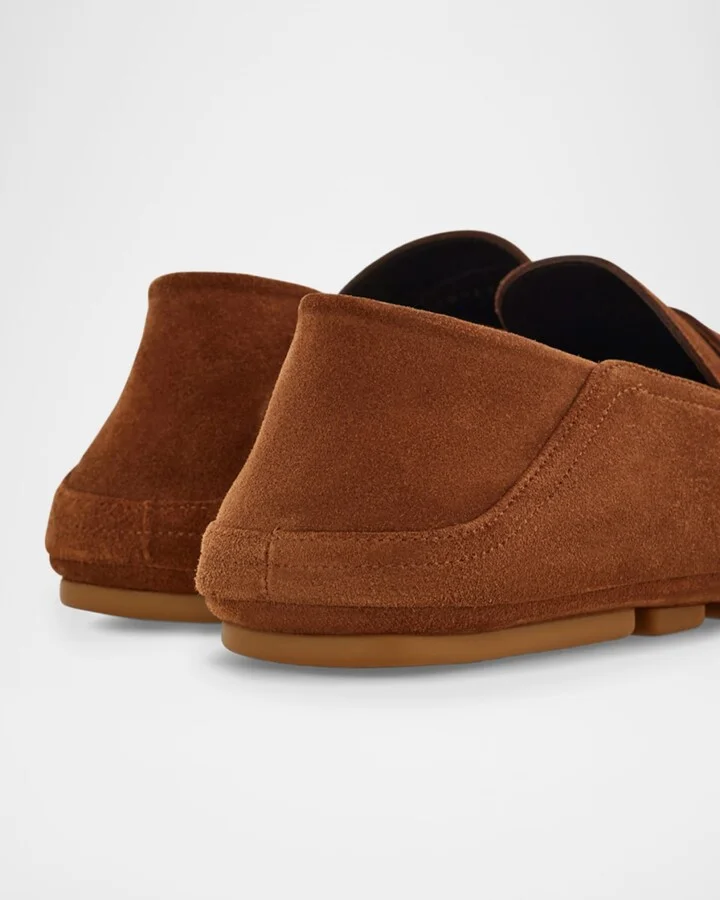 Men's Billion Folding Suede Loafers - Image 2