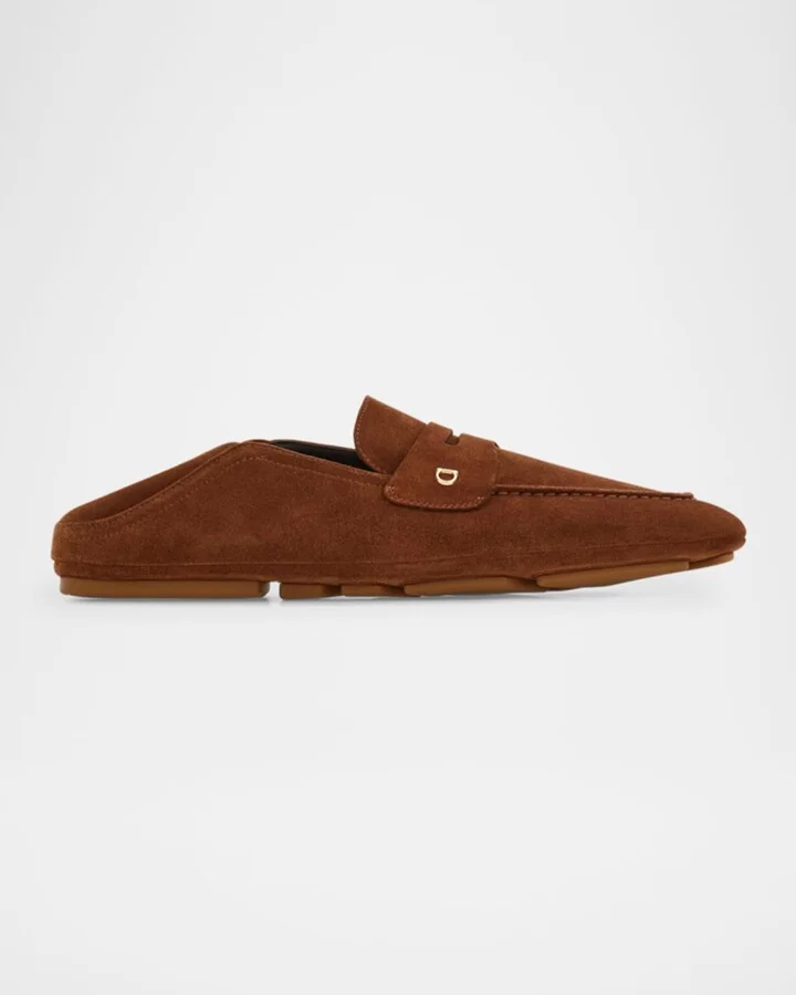 Men's Billion Folding Suede Loafers - Image 3