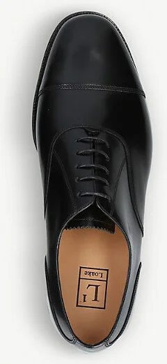 Mens Black 200B Leather Oxford Shoes Eur 47 / 13 Uk Men - Image 2