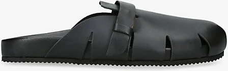 Mens Black Atlas Leather Sandals Eur 41 / 7 Uk Men