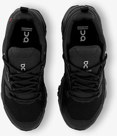 Mens Black Black Cloudrock Low Wp Woven Low-Top Trainers 11 - Image 2