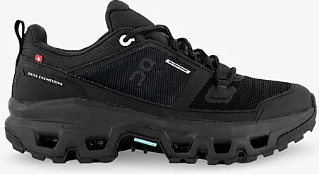 Mens Black Black Cloudrock Low Wp Woven Low-Top Trainers 11