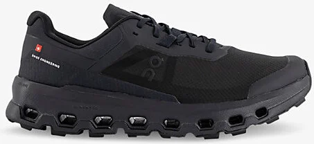 Mens Black Black Cloudvista 2 Mesh Low-Top Trainers 11