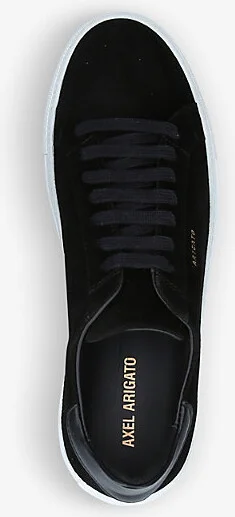 Mens Black Clean 90 Suede Trainers Eur 43.5 / 9.5 Uk Men - Image 2