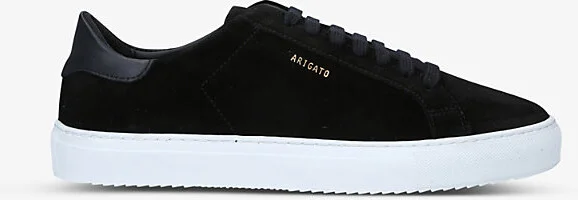 Mens Black Clean 90 Suede Trainers Eur 43.5 / 9.5 Uk Men