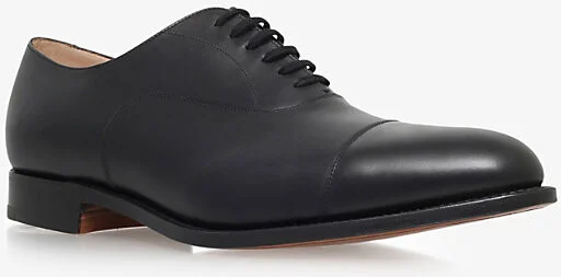 Mens Black Dubai Oxford Shoes Eur 44 / 10 Uk Men