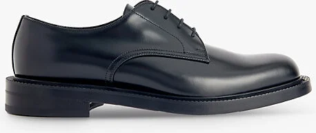 Mens Black Henry Leather Shoes Eur 43 / 9 Uk Men