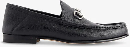 Mens Black Horsebit 1953 Leather Loafers Eur 43 / 9 Uk Men