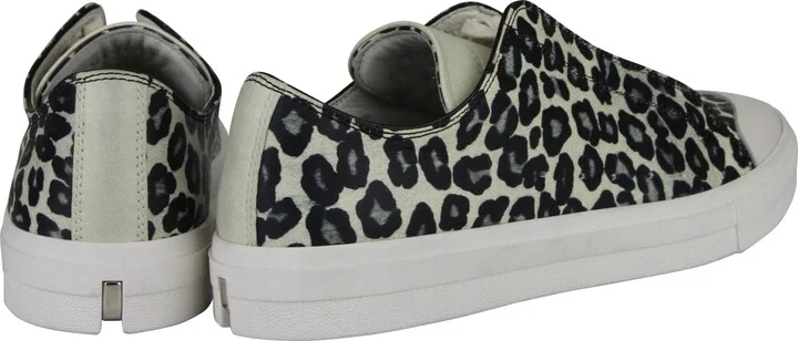 Men's Black / Ivory Leather Sneaker 462766 8436 (44 EU / 10.5 US) - Image 8