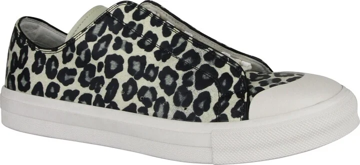 Men's Black / Ivory Leather Sneaker 462766 8436 (44 EU / 10.5 US) - Image 9