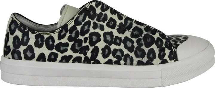 Men's Black / Ivory Leather Sneaker 462766 8436 (44 EU / 10.5 US) - Image 10