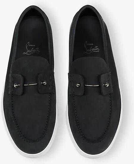 Mens Black/Lin Black Chambeliboat Leather Boat Shoes Eur 42.5 / 8.5 Uk Men - Image 2