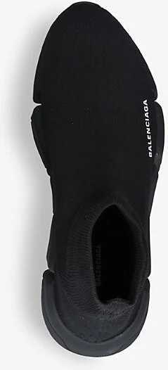 Mens Black Men's Speed 2.0 Stretch-Knit Trainers 5 - Image 2