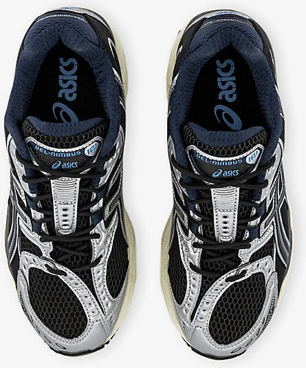 Mens Black Midnight Gel-Nimbus 10.1 Low-Top Woven Trainers Eur 44.5 / 10.5 Uk Men - Image 2