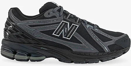 Mens Black Phantom Grey 1906 Woven Trainers 4.5