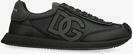 Mens Black Portofino Clean Leather Low-Top Trainers Eur 41 / 7 Uk Men