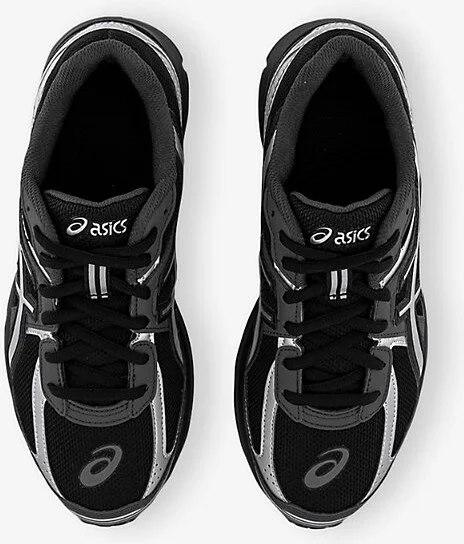 Mens Black Pure Silver Jog 100S Metallic-Trim Mixed-Material Trainers 7 - Image 2