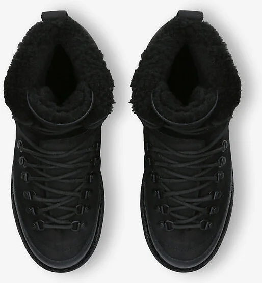 Mens Black Sesto Mid-Top Suede Boots Eur 40 / 6 Uk Men - Image 2