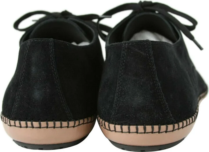Men's Black Suede Pointed Toe Dress Shoe 512171 1000 - Image 5