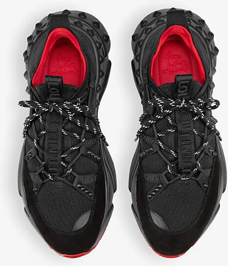 Mens Black Trailnrun Donna Leather Running Sneakers Eur 42.5 / 8.5 Uk Men - Image 2