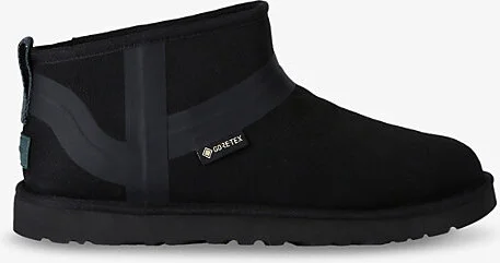 Mens Black Ugg x Reese Cooper Ultra Mini Suede Ankle Boots Eur 45 / 11 Uk Men