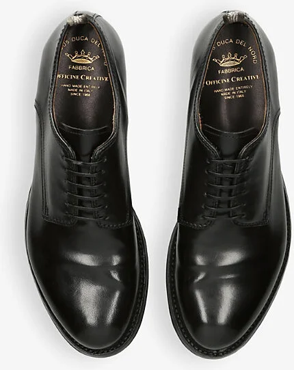 Mens Blk/Brown Anatomia Leather Derby Shoes Eur 46 / 12 Uk Men - Image 2