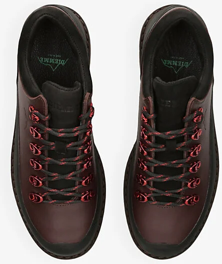 Mens Blk/Brown Cornaro Gomma Low-Top Leather Boots Eur 41 / 7 Uk Men - Image 2