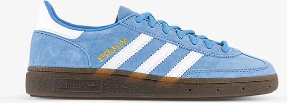 Mens Blue White Gum Handball Spezial Suede Low-Top Trainers Eur 44 / 10 Uk Men