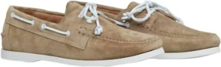 Men's Boat Shoe In Flint Grey