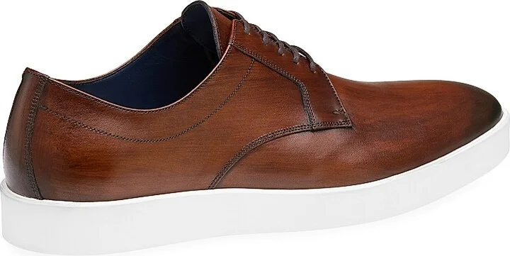 Men's Bolivar Calfskin Oxfords - Brown - Size 8.5 - Image 6