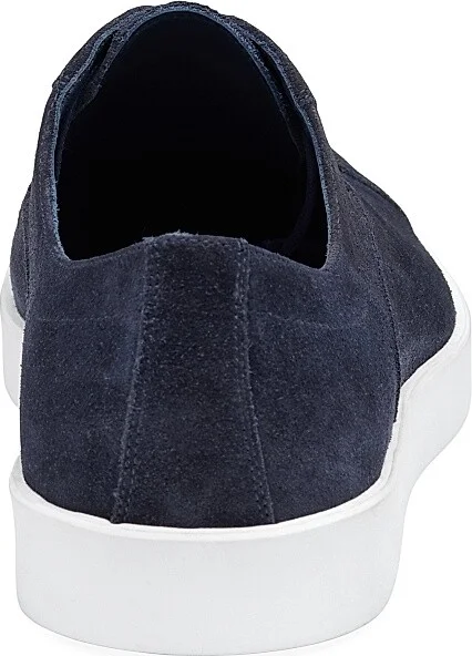 Men's Bolivar Cap-Toe Suede Oxfords - Navy - Size 8.5 - Image 3