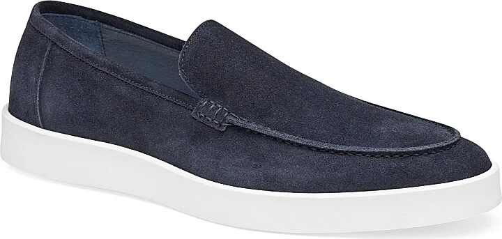 Men's Bolivar Venetian Suede Loafers - Navy - Size 11 - Image 2