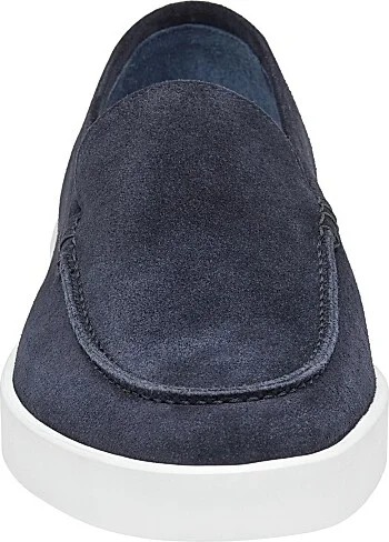 Men's Bolivar Venetian Suede Loafers - Navy - Size 11 - Image 3
